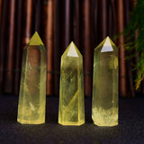 CITRINE CRYSTAL POINT HEX TOWER_CWMM8101