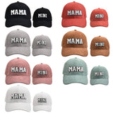 MAMA EMBROIDERED CORDUROY HAT WARM CWAH1218