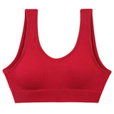 PLUS SIZE ANTI EXPOSURE YOGA SPORTS BRA_CWMU0310