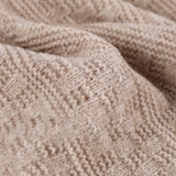 Winter Outdoor Warm Knitted Plaid Three-Piece Suit_Cwmm2791