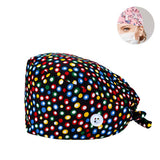 PRINTED SURGICAL CAP SCRUB CAP COTTON NURSE CAP_CWAH3378