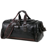 PU LEATHER MENS TRAVEL BAG LARGE CAPACITY_CWAB5171
