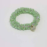 CUTE PEARL CRYSTAL HAIR TIE ELASTIC HANDMADE BAND_CWAHA6763