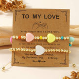 Valentines Day Heart Hand-Woven Bracelet_Cwmm3878