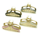 PINK GLITTER SHINE HAIR CLAW CLIP_CWAHA6372