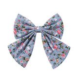 CHILDRENS SIMPLE FLORAL BOW HAIRPIN_CWAHA2366