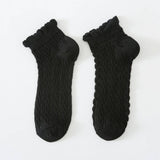Twisted Fashion Cotton Lace Socks For Women_Cwms2006