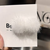 CUTE FURRY HAIRPIN DUCKBILL CLIP BANGS HAIRPIN_CWAHA3301