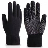 NON SLIP STUDENT KNITTED WOOL TOUCH SCREEN GLOVES_CWAG0193