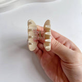 MINI HANDBAG HAIR CLAW FRENCH ACETATE HAIR_CWAHA1350