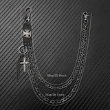 HIP HOP RETRO CROSS PENDANT PANTS CHAIN_CWMM4870