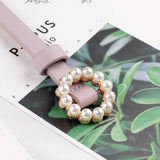 PEARL BUCKLE SLENDER BELT FOR DRESSES_CWABE0196