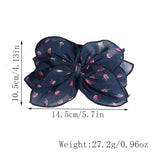 ELEGANT ARTISTIC FLOWER LOVE MESH BOW HAIRPIN_CWAHA2239