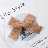 FELT PLUSH BOW RIBBON CHRISTMAS TREE HANGING DECOR_CWMM9795