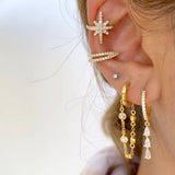 TEARDROP SHAPE MINIMALIST FASHION EARRINGS_CWAJE1728