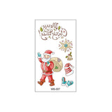 CHRISTMAS CANDLE TRANSFER TATTOOS FOR KIDS PARTY_CWMM8260