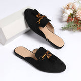 FASHION LARGE SIZE TASSEL ROUND HEAD MULES_CWSHF0036