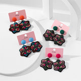 HANDMADE BEADED EMBROIDERY EARRINGS BOHO STYLE_CWMM6186