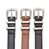 SIMPLE NEW MULTI COLOR SILVER BUCKLE BELT_CWABE0586