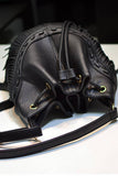 Cwab1570_Leisure Drawstring Tassel Bucket Shoulder Bag