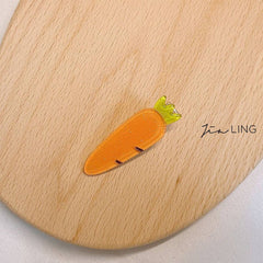 CHILDRENS WATERMELON CARROT HAIR CLIP_CWAHA1835