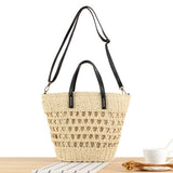 RETRO HOLLOW HANDHELD WOVEN SHOULDER BAG_CWAB2109