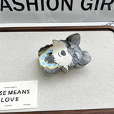 GARFIELD DOG ACRYLIC CLAW CLIP FOR GIRLS_CWAHA5767