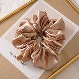 LARGE SATIN HAIRBAND CLOTH RING HAIR ACCESSORIES_CWAHA4166