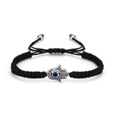 Cwaje2556_Blue Eye Evil Eye Red String Bracelet