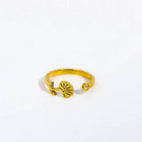 DECEMBER COLORED ZIRCONIA OPEN RING_CWMM5739