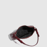 ADJUSTABLE STUDDED HOLLOW BAGUETTE BAG FOR WOMEN_CWAB5688