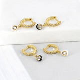 Water Drop Retro Simple Temperament Earrings