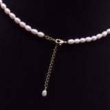 HIGH END FASHION HANDMADE PEARL NECKLACE SET_CWAJE3906