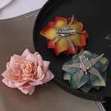 FLOWER SIDE CLIP BROOCH PHOTO PROP ACCESSORY_CWMM4983