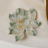 LOTUS FLOWER EMBROIDERED PATCH FOR STAIN REPAIR_CWMM5929