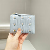 Cute Embroidered 2-Fold Wallet For Women_Cwab06256