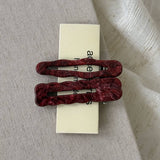 Wavy Edge Acetate Hair Clip Set Of Two_Cwaha07951