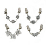 NEW FLOWER BUTTERFLY CARDIGAN SHAWL CLIP_CWMM2205