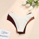 SEAMLESS ICE SILK BREATHABLE TRIANGULAR UNDERWEAR_CWMU0065