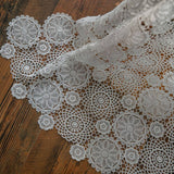 Water-Soluble Embroidered Lace Hollow Tablecloth_Cwmm0955
