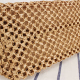 Versatile Letter Large Capacity Straw Bag_Cwab2014