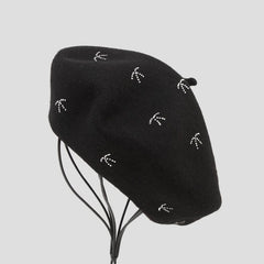 AUTUMN AND WINTER FASHION BOW HOT DIAMOND HAT_CWAH1933