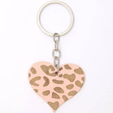 HEART SHAPED WOODEN KEYCHAIN PENDANT_CWMM0586
