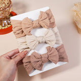 BABY HEADBAND SET WITH JACQUARD BOW_CWAHA6683