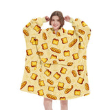 PULLOVER HOODIE BLANKET FOR OUTDOOR TV LOUNGING_CWAHA6526