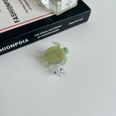 Turtle Series Hair Claw, Chic Animal Ponytail Clip