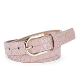 SIMPLE STONE PATTERN BUCKLE BELT_CWABE0590