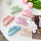 COLORFUL PVC CLOUD HAIR CLAW CHIC VERSATILE_CWAHA2088
