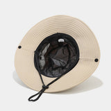 BREATHABLE WIDE BRIM SUN HAT FOR OUTDOOR FISHING_CWAH3891