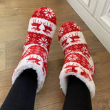 Winter Christmas Series Soft Socks Slippers_Cwms1208